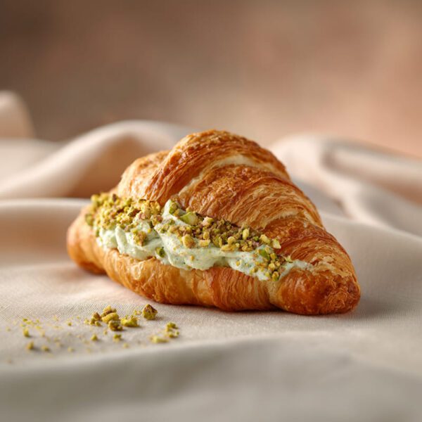 Croissant de pistachos sin topping